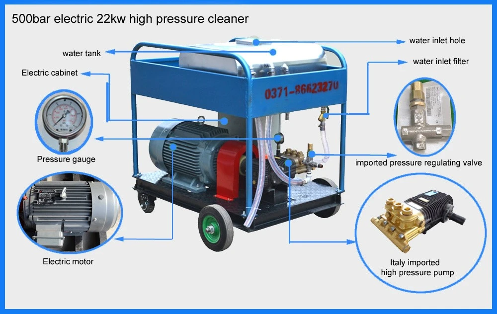 500bar Commercial High Pressure Cleaner Product Parts Introduction 500bar Commercial High Pressure Cleaner Product Parts Introduction