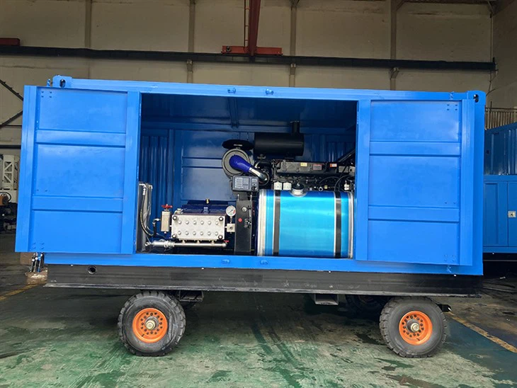 Machine de dynamitage hydraulique de 1400bar 85Lpm