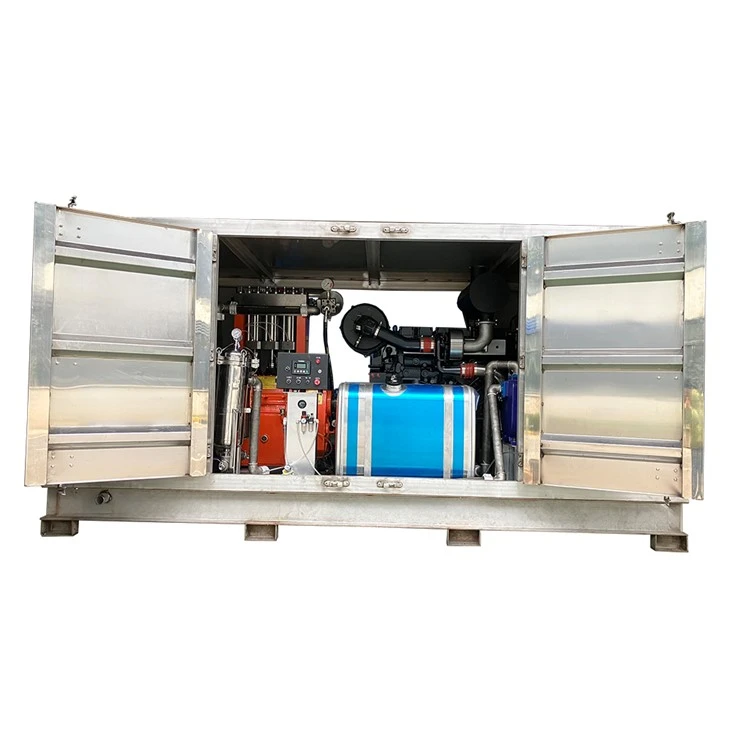 Machine de nettoyage hydraulique de paquet de tube 160Mpa industriel