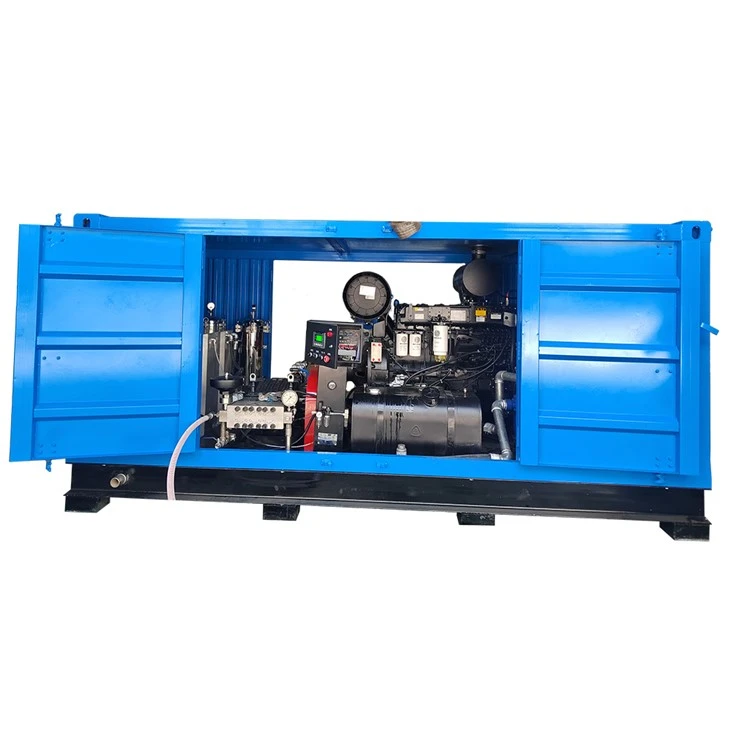Rust 2200 Bar Retirez la machine à dynamitage ultra haute pression