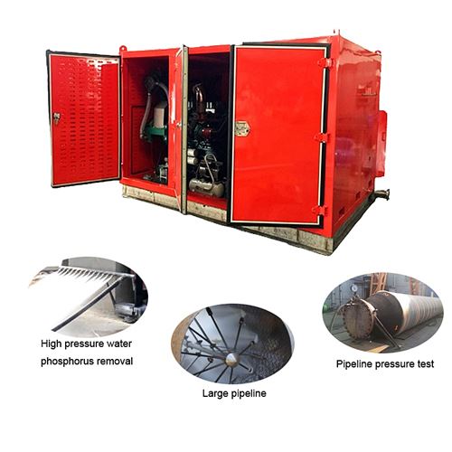 Hydrojet de nettoyage de canalisations industrielles de grande taille de 280 bars