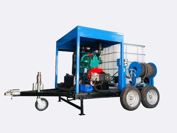 Machine de jet d'eau 85L/min pour le nettoyage de la plomberie