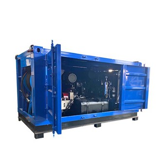 Machine de jet d'égout de grand tuyau de 170Lpm 3500Psi